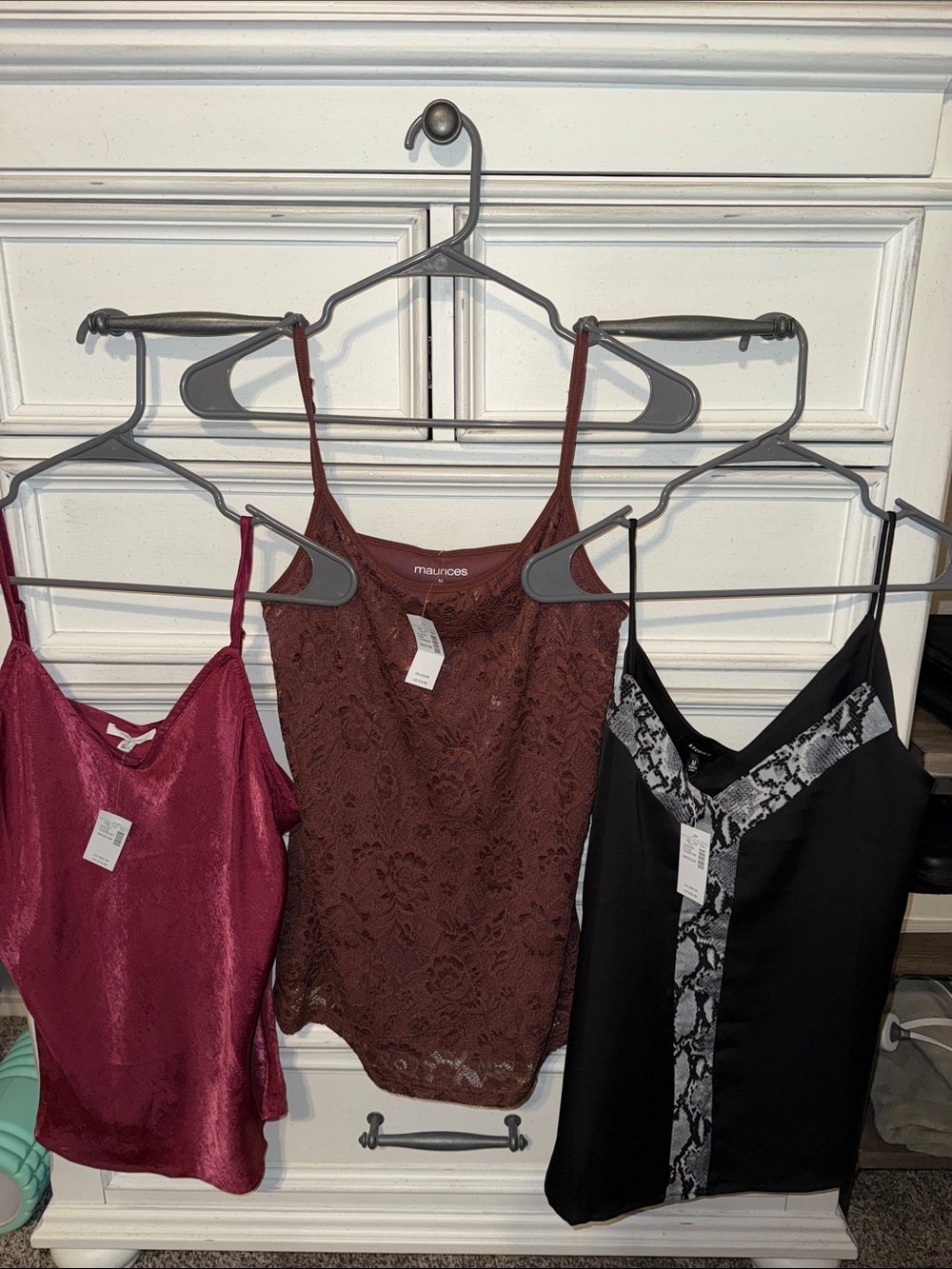 NWT set of 3 Maurices Cami Tank Top